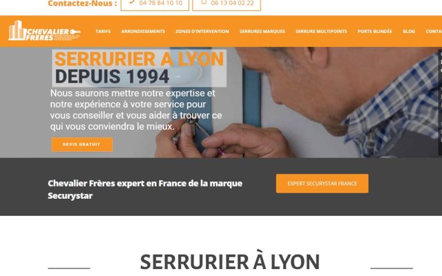 Depannage en serrurerie Lyon