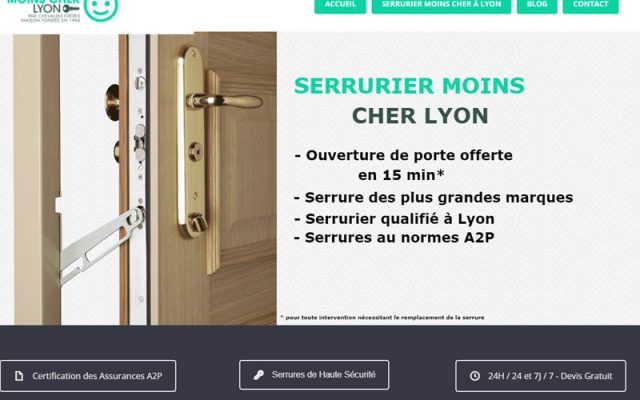 Vos serruriers les moins chers à Lyon