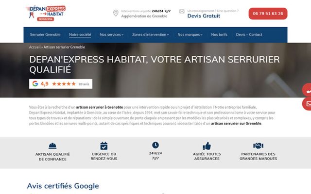 Dépan'Express Habitat